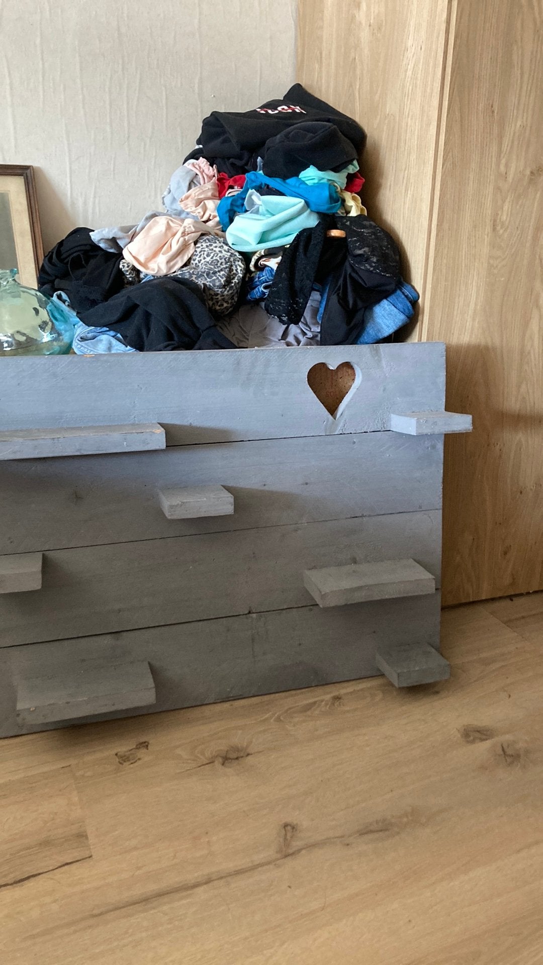 Plank om dingen op te zetten, Ophalen, Zo goed als nieuw, Grijs