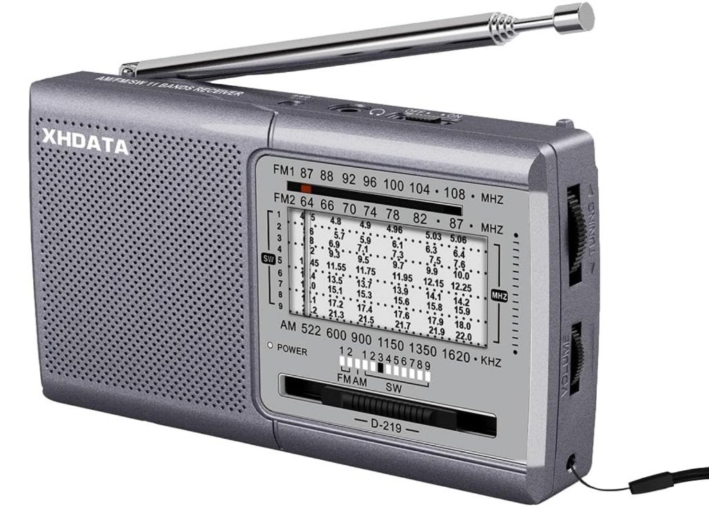 XHDATA D-219 Draagbare AM/FM/SW Radio Ontvanger, Verzenden, Nieuw, Transistorradio