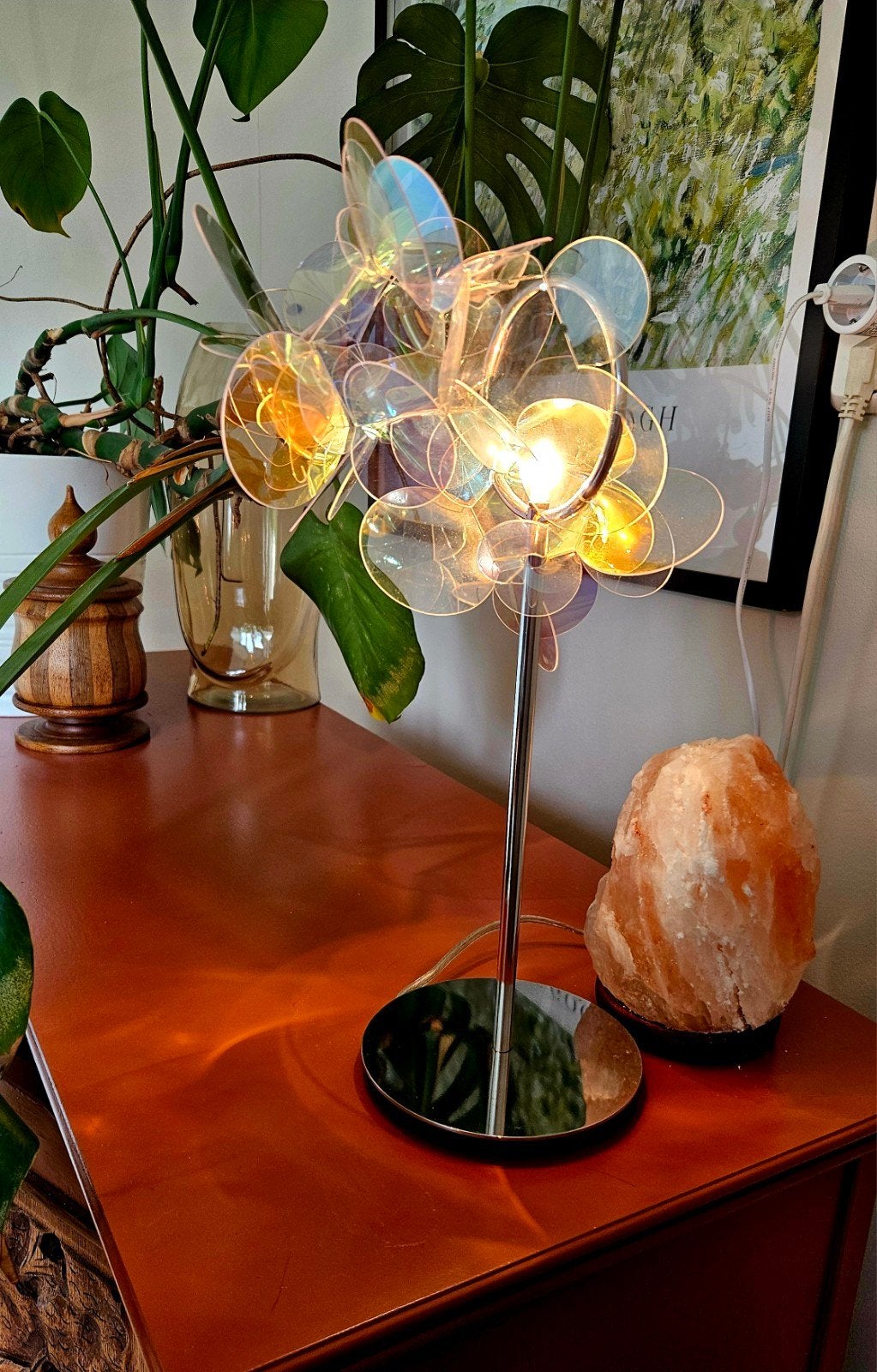 SLAMP Mille Bolle tafellamp, Italiaans design, Vintage, Ophalen, Metaal, G4, Design