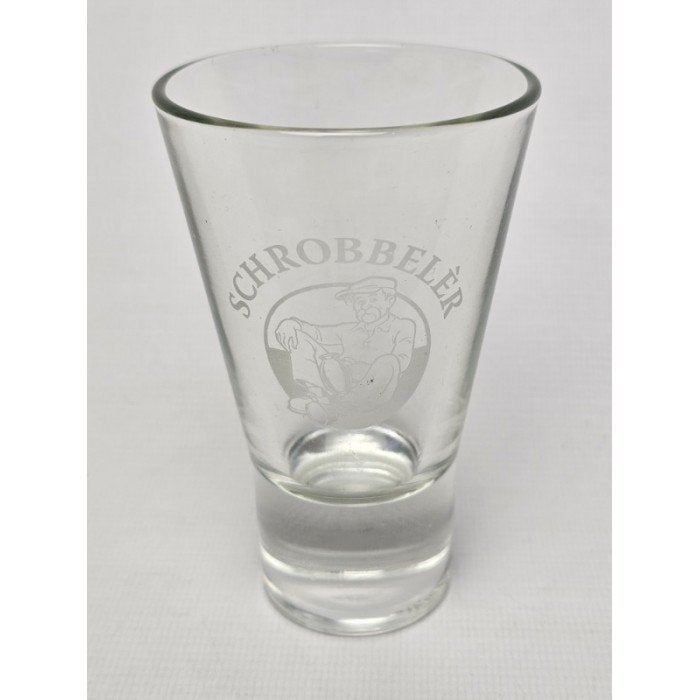 # Schrobbeler glas model 1, Ophalen of Verzenden, Gebruikt, Borrel- of Shotglas