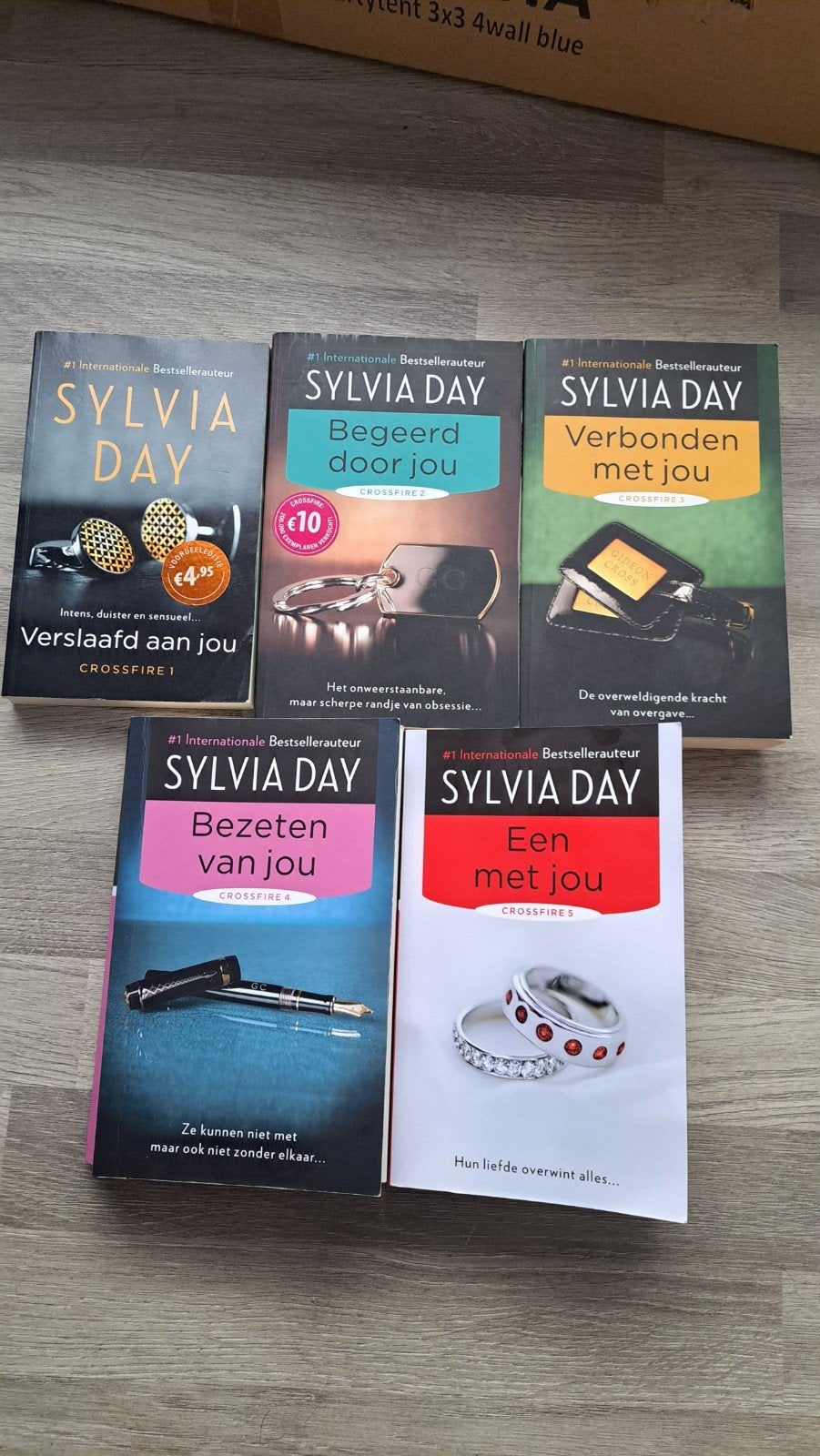 Complete Crossfire serie van Sylvia Day, Ophalen of Verzenden, Zo goed als nieuw, Sylvia Day
