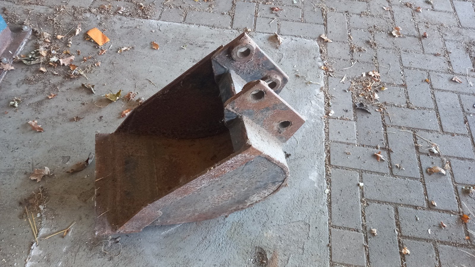 Gebruikte graafbak voor graafmachine, Ophalen