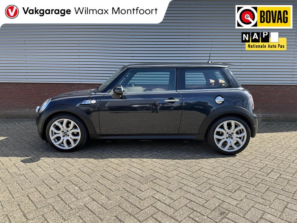 Mini Mini 1.6 Cooper S|Automaat|Leder|Cruise|Clima|Navi|Glaz, Auto's, Mini, Gebruikt, 4 cilinders, 4 stoelen, Bedrijf