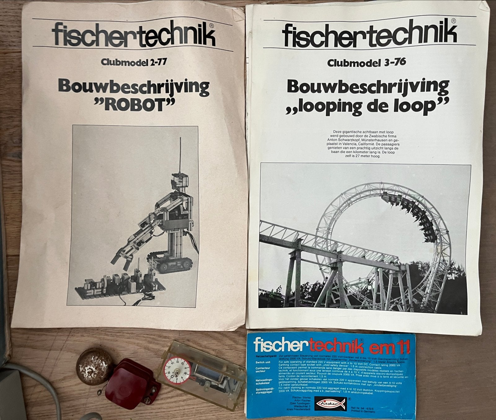 Fischertechnik restanten, Ophalen of Verzenden, Gebruikt, Elektronica, Met geluid