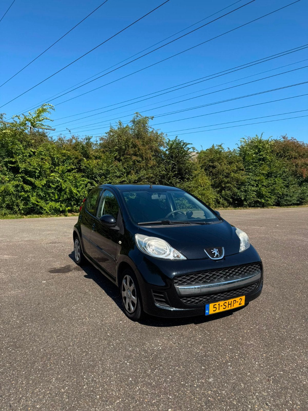 Peugeot 107 1.0 12V 5DR 2011 Zwart, Voorwielaandrijving, 4 stoelen, Origineel Nederlands, Handgeschakeld