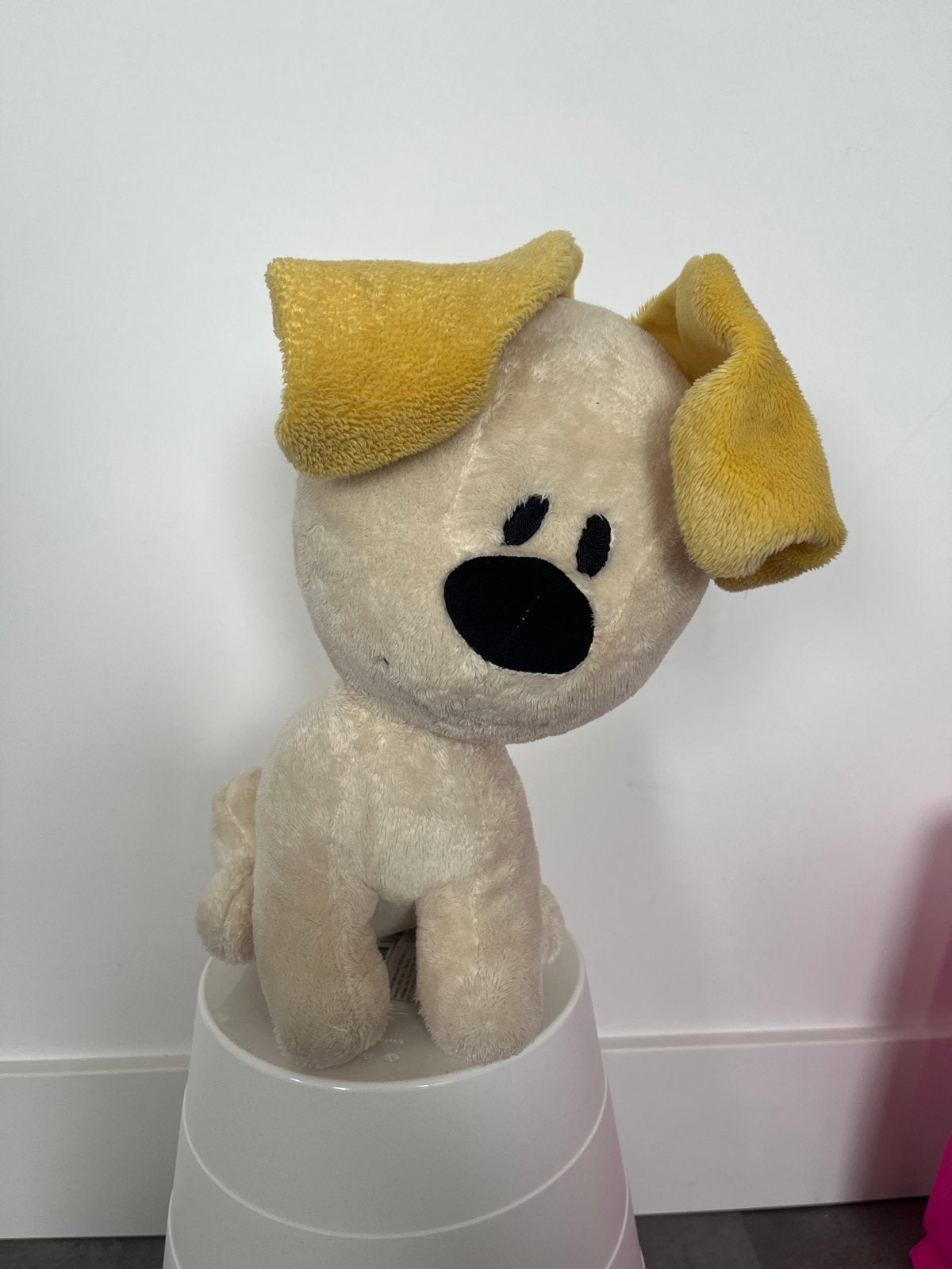 Leuke knuffelhond van 30 cm - Zo goed als nieuw, Ophalen, Hond, Zo goed als nieuw, Middelgroot (20 tot 80 cm)