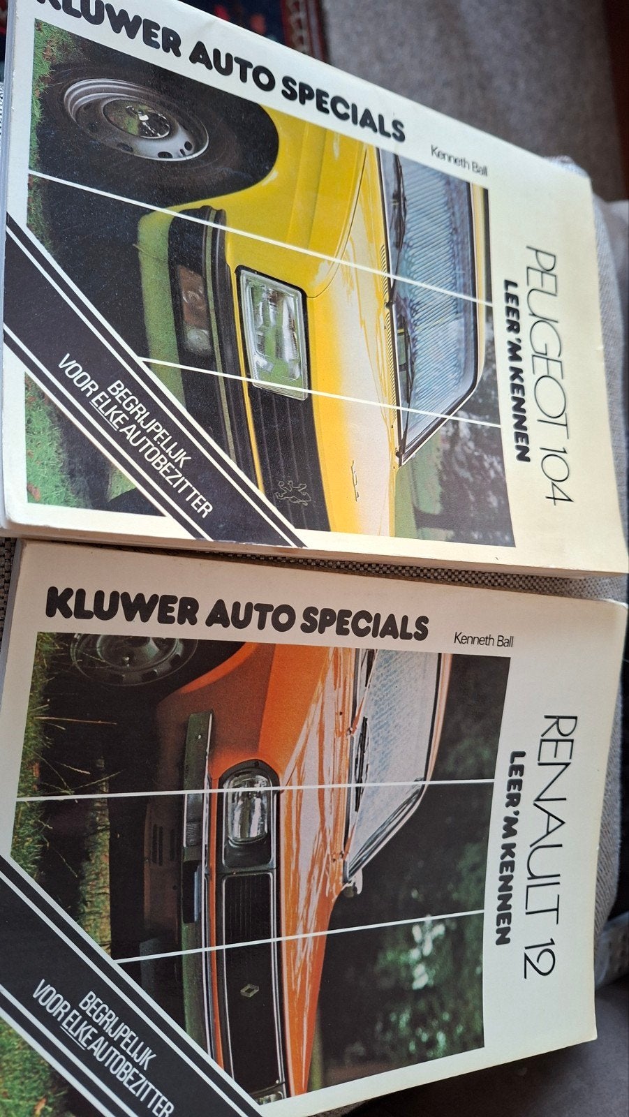 Auto Specials Peugot 104 Renault 12, Ophalen of Verzenden