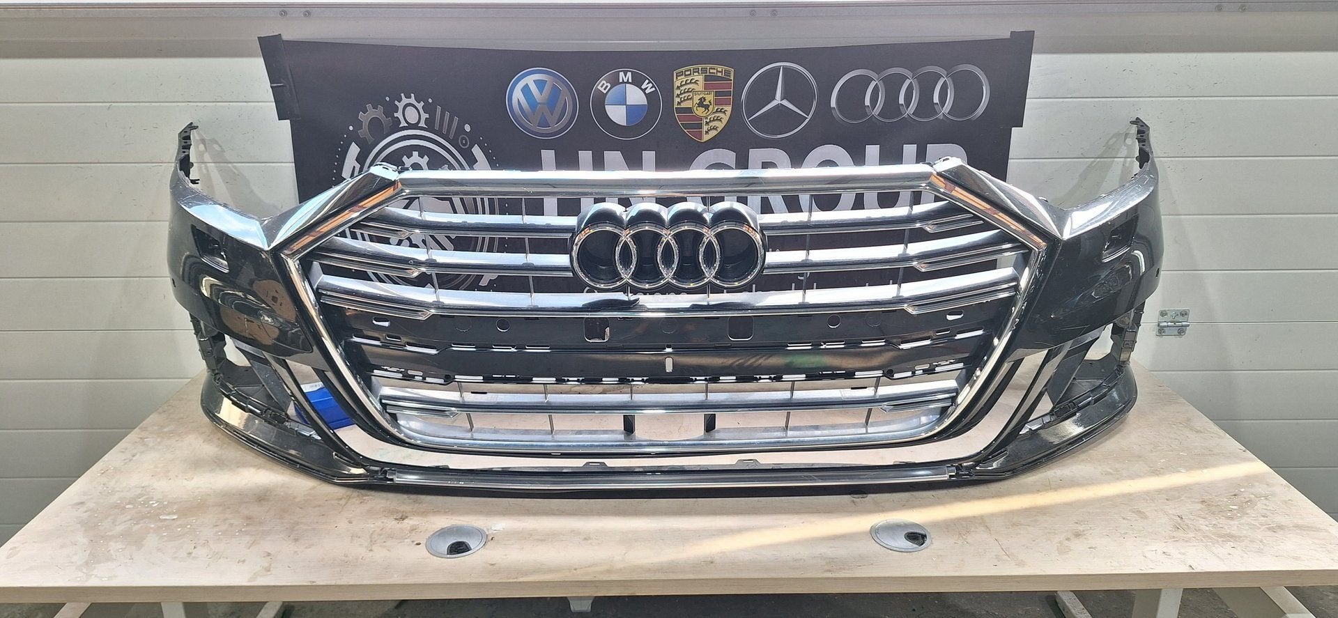 Voorbumper Audi A8 4N D5, Gebruikt, -, Voor, -