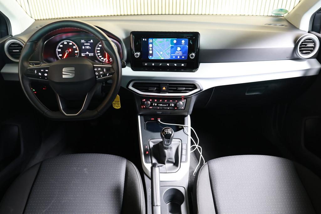 SEAT Arona 1.0 TSI Style X uitv. CARPLAY PDC NAVI CLIMA STOE, Auto's, Seat, Voorwielaandrijving, Stof, Gebruikt, Arona