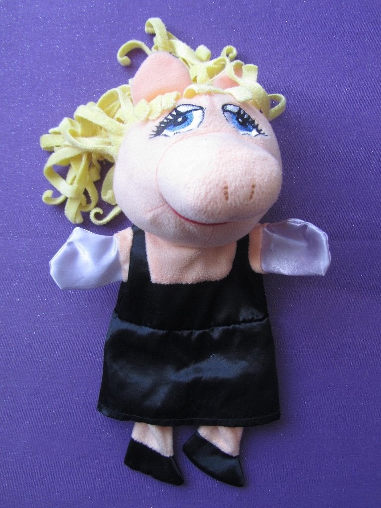 DISNEY THE MUPPETS Knuffel HANDPOP MISS PIGGY **Nieuw**, Disney, Overige typen, Nieuw, Ophalen of Verzenden