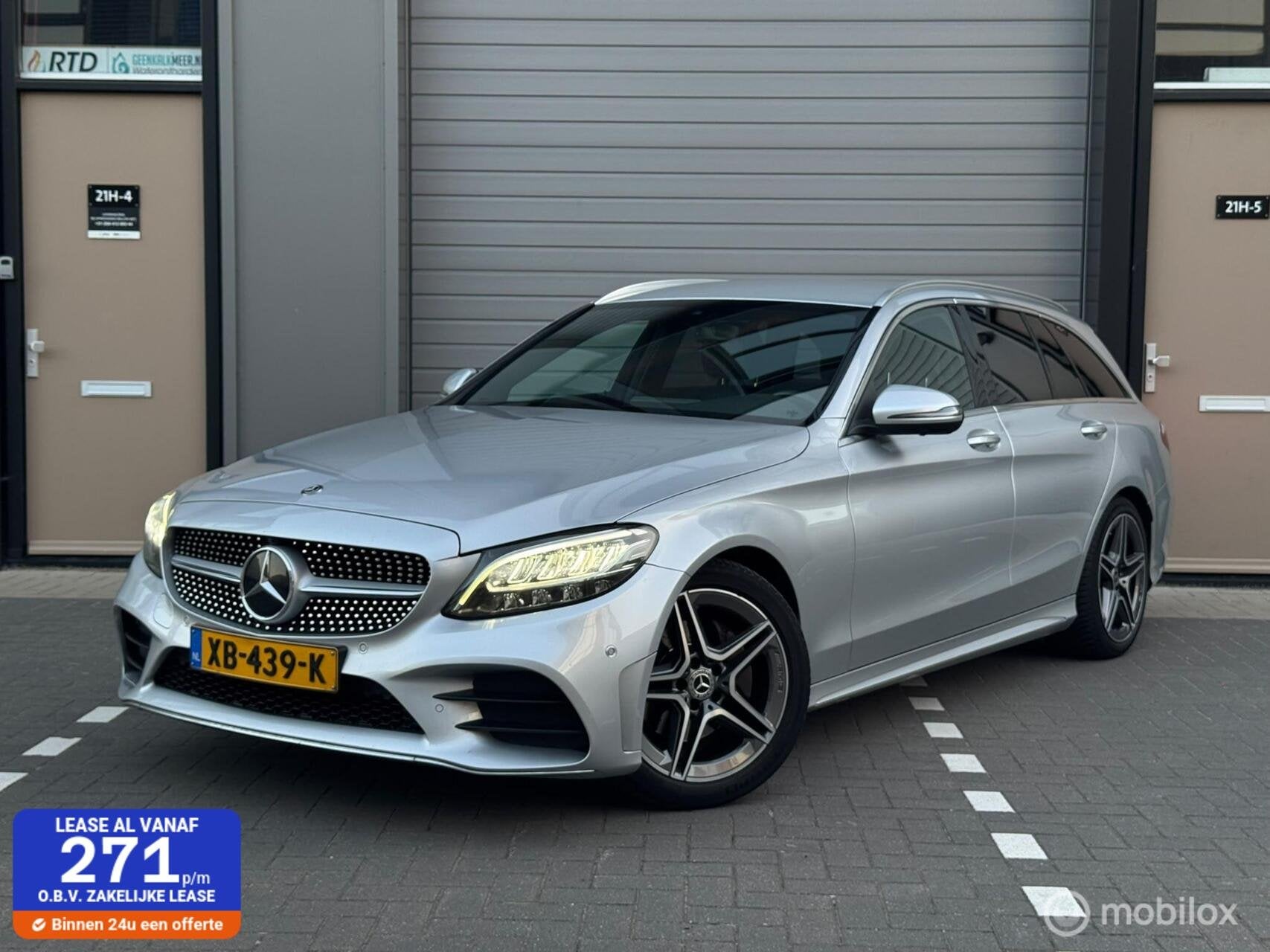 Mercedes C-Klasse Estate 180 Business | AMG| 360° | Trek |, Auto's, Mercedes-Benz, Automaat, 84 €/maand, 5 stoelen, 1420 kg