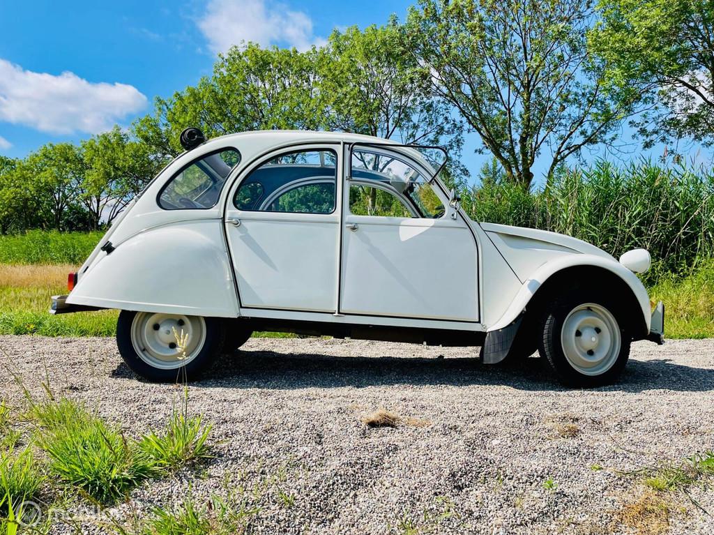 2cv6 Spécial blanc meije 04-1987 114.028 km | Import Fr, Auto's, Citroën, Bedrijf, Te koop, Overige modellen, Open dak, Benzine