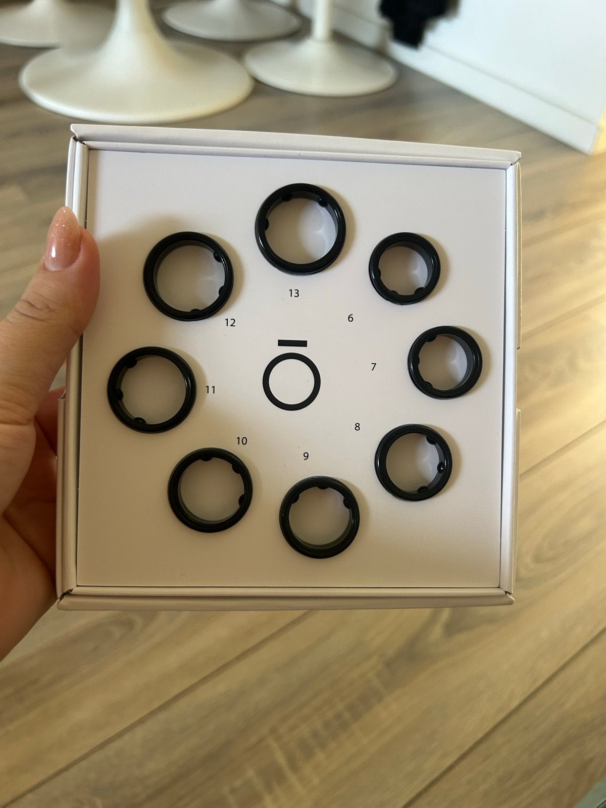 Gratis Oura Ring Gen3 Sizing Kit - Maatbepalingsset, Ophalen, Kunststof, Zwart, Zo goed als nieuw