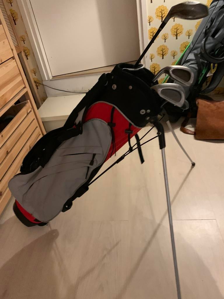 Linkshandige golfset beginner, oude mooie stokken, Ophalen, Gebruikt, Set