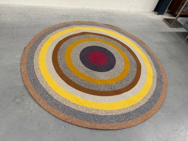 Nieuw Csrugs Circular Vloerkleed Wol Design Tapijt Rond 200, Csrugs, 150 tot 200 cm, Rond, Nieuw
