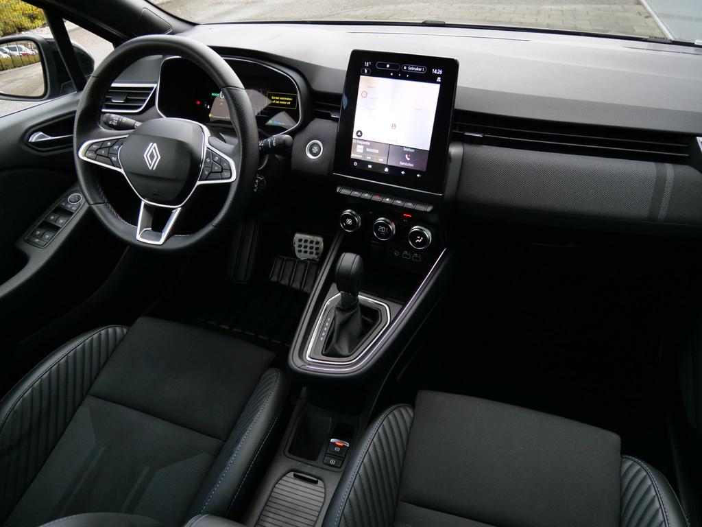 Renault Clio 1.6 E-Tech Full Hybrid 145 Pk esprit Alpine Aut, 145 pk, 4 cilinders, Leder en Stof, 1248 kg