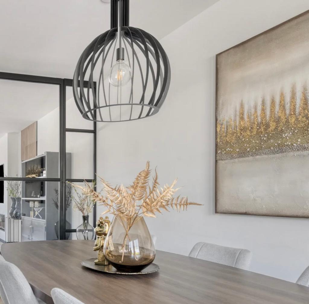 Industriële stijl hanglamp - “Lucide Mikaela”, Ophalen, Zo goed als nieuw, Minder dan 50 cm