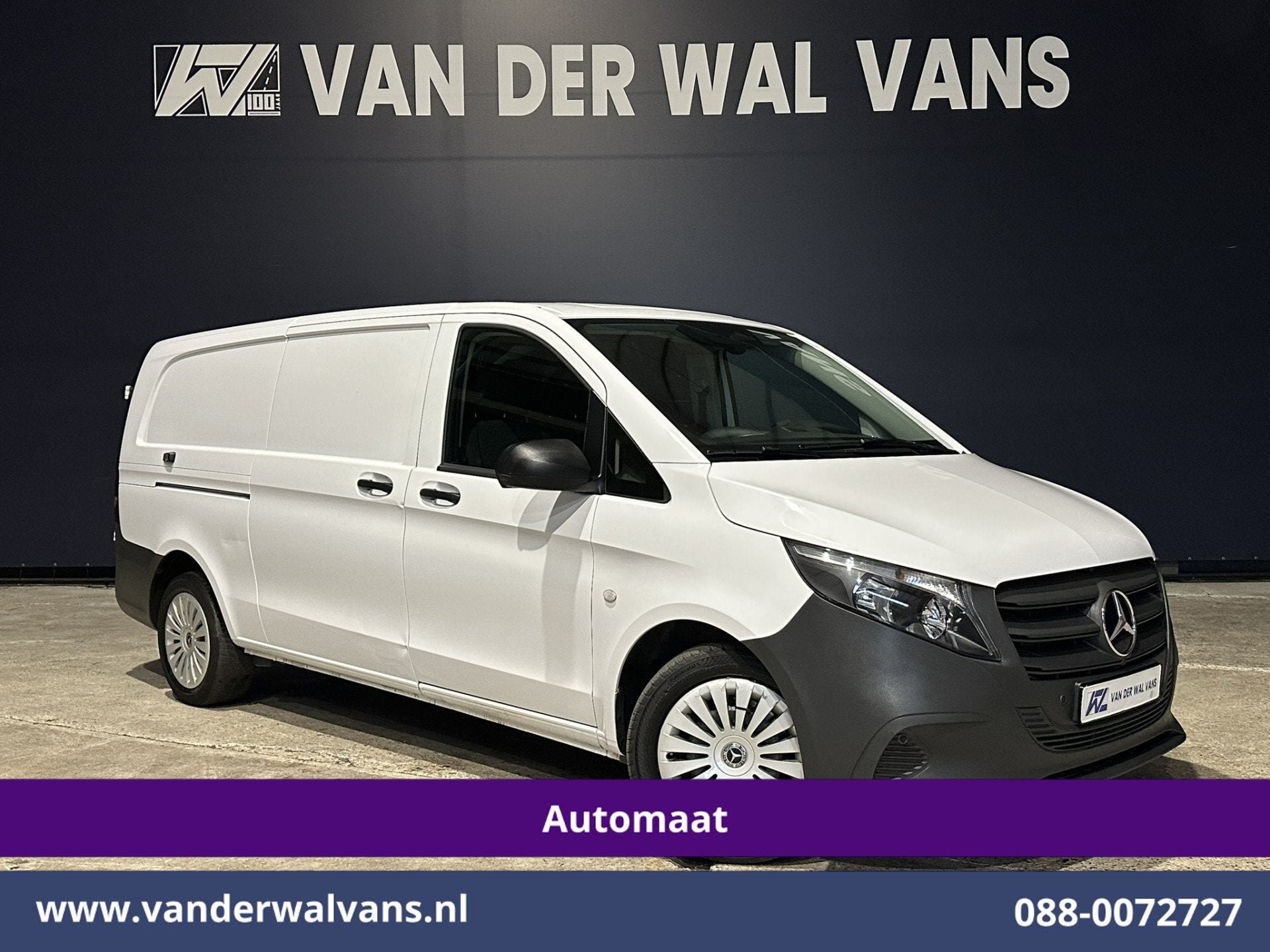 Mercedes-Benz Vito 116 CDI 164pk 9G-Tronic Automaat L3H1 Eur, Auto's, Automaat, Dealer onderhouden, Gebruikt, 4 cilinders