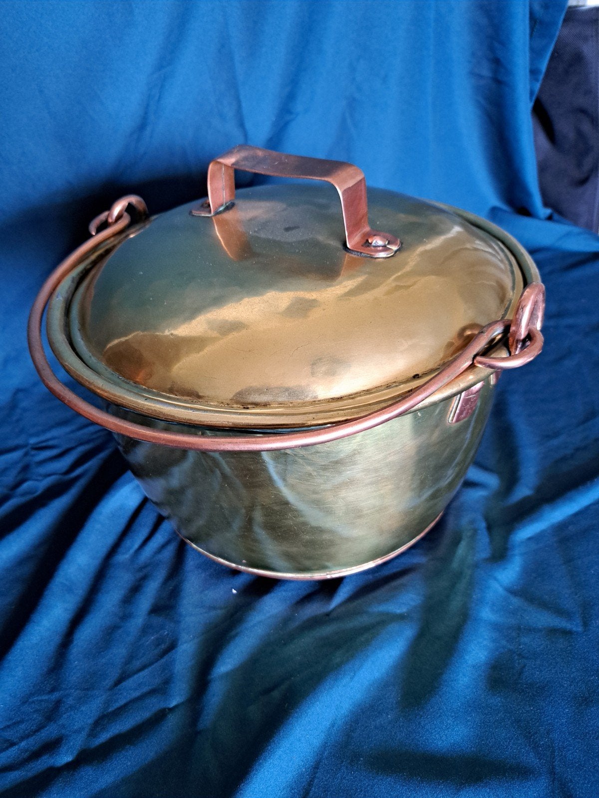 antieke ham pan, Antiek en Kunst, Ophalen of Verzenden