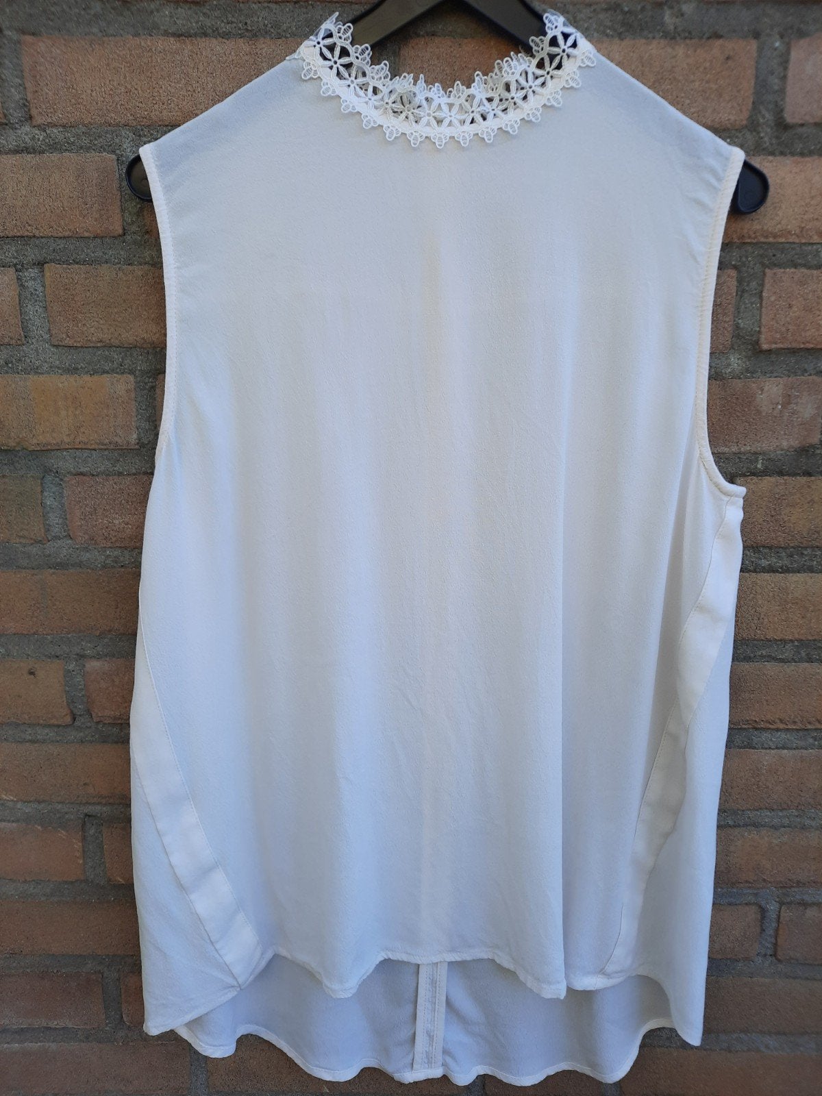Hunkydory, dames top, crêpe, crême kleurig, maat S., Overige kleuren, Ophalen of Verzenden, Zo goed als nieuw, Hunkydory