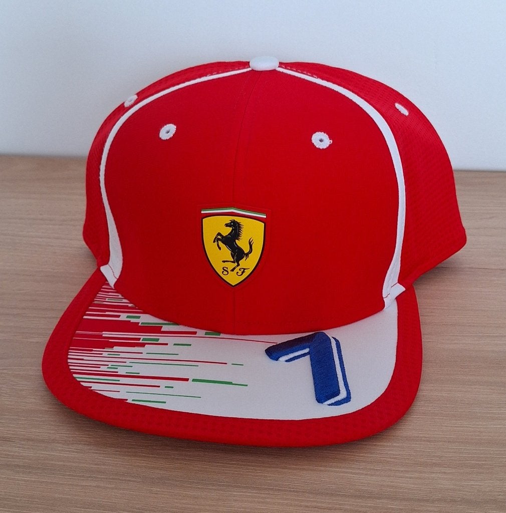 Kimi Raikkonen Ferrari F1 cap rood/wit, Ophalen of Verzenden, Nieuw, Formule 1