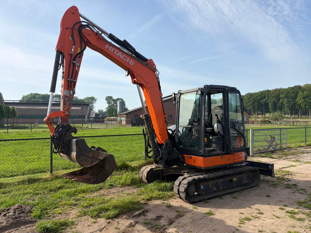 Hitaxhi ZX65 2018 graafmachine CW airco, Ophalen of Verzenden, Graafmachine