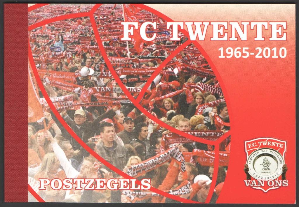 Nederland Persoonlijk Prestigeboekje FC Twente Kampioen 2010, Ophalen of Verzenden, Na 1940, Postfris
