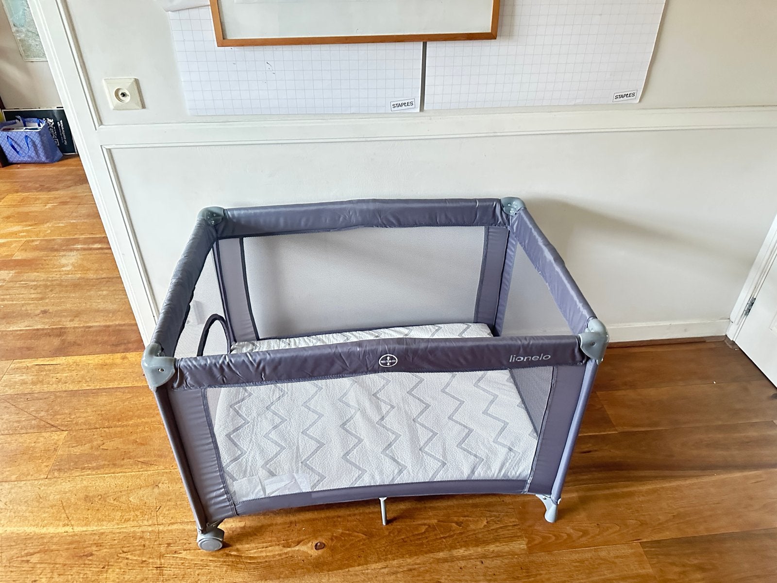 Travelsleeper camping kinderbedje Lionelo Amelie nieuw, Kinderen en Baby's, Ophalen, Nieuw, Minder dan 140 cm, Matras