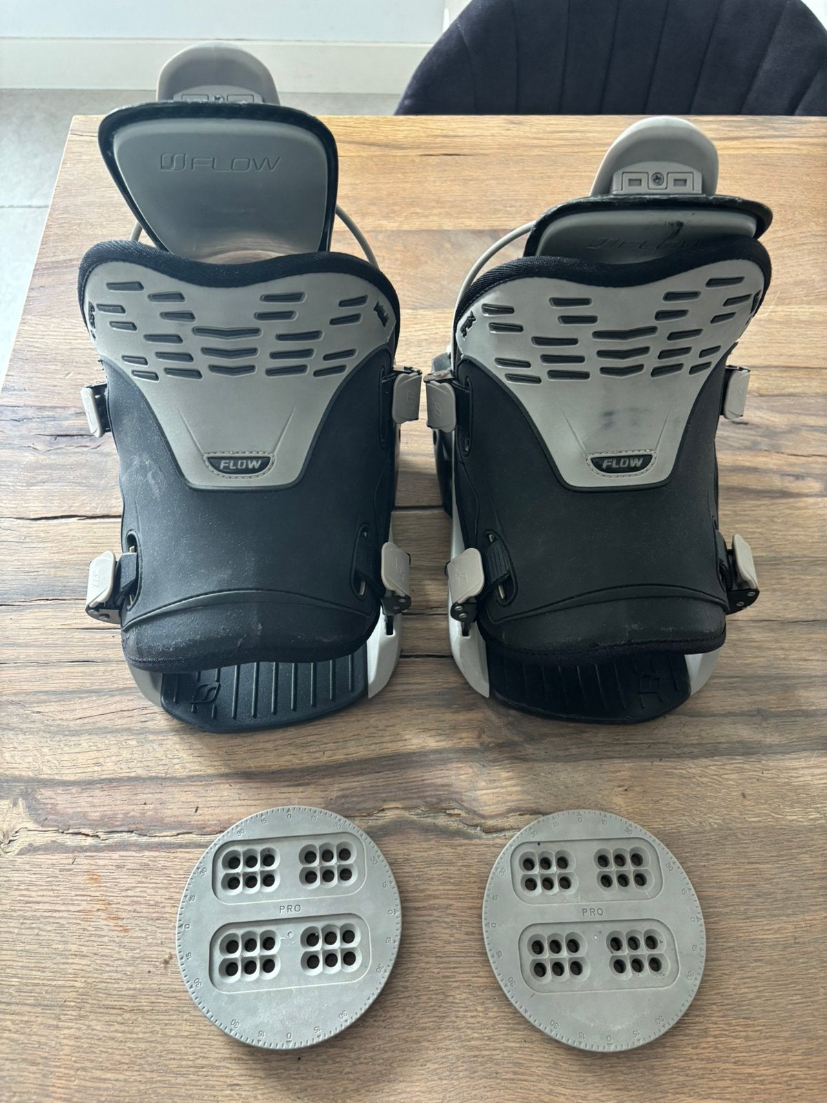 Flow Snowboard Bindingen maat XL ( 44 - 49.5 ), Ophalen of Verzenden, Gebruikt, Bindingen