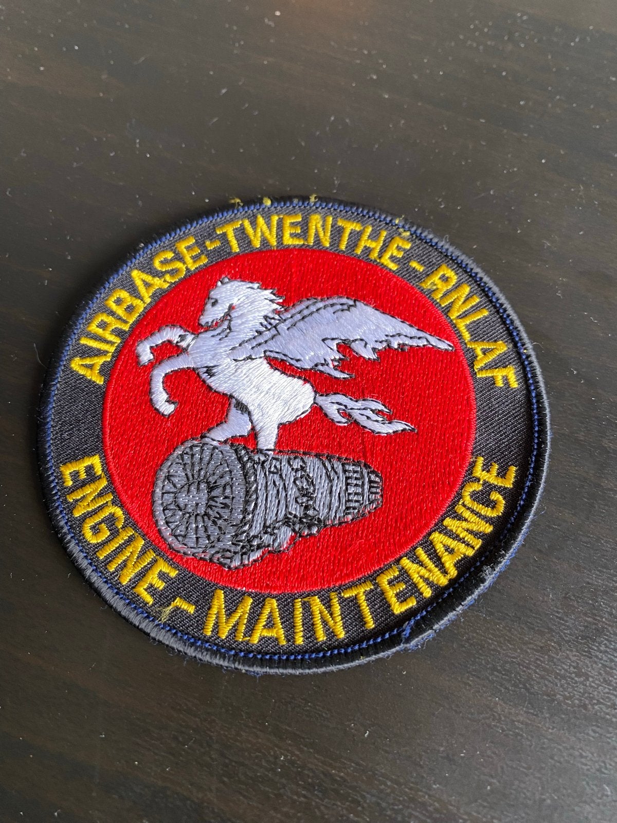 Airbase Twenthe RNLAF Engine Maintenance Patch, Ophalen of Verzenden, Luchtmacht, Overige typen