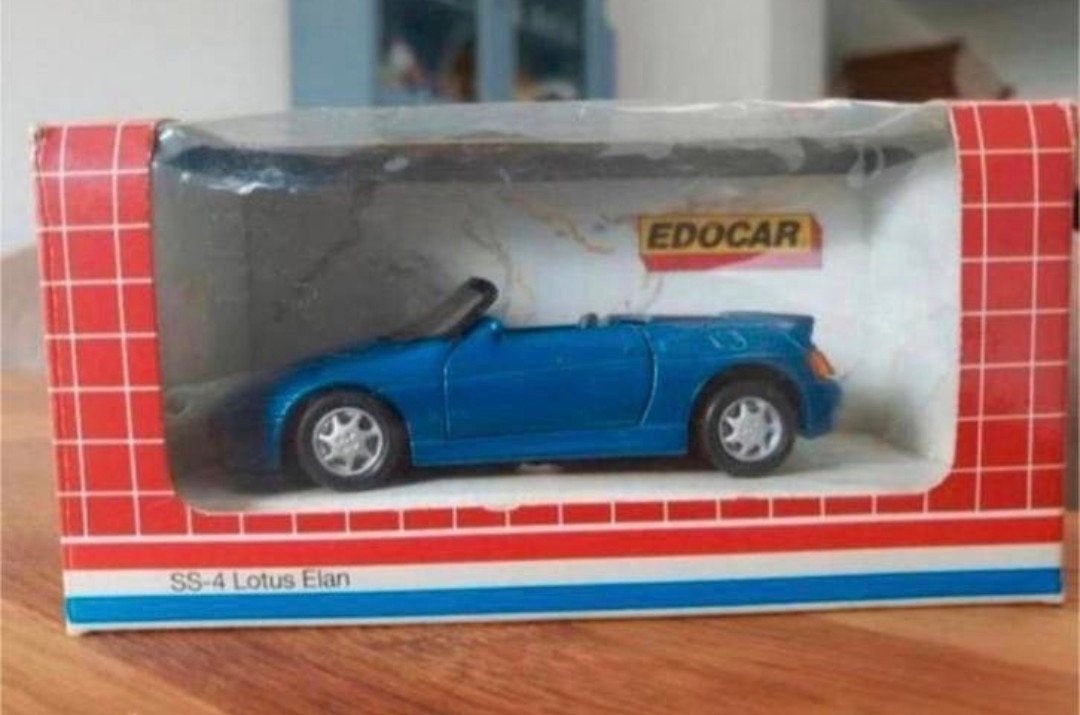 Edocar Lotus Elan 1:36 – Jaren 90, Ophalen of Verzenden, Zo goed als nieuw, Auto, Overige merken