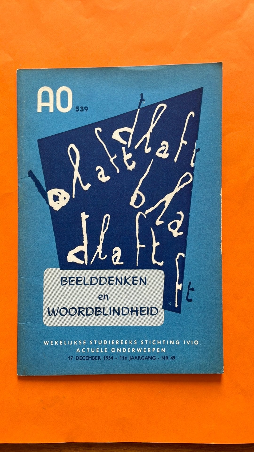 Beelddenken en woordblindheid/dyslexie, Boeken, Ophalen of Verzenden, Gelezen, Overige wetenschappen