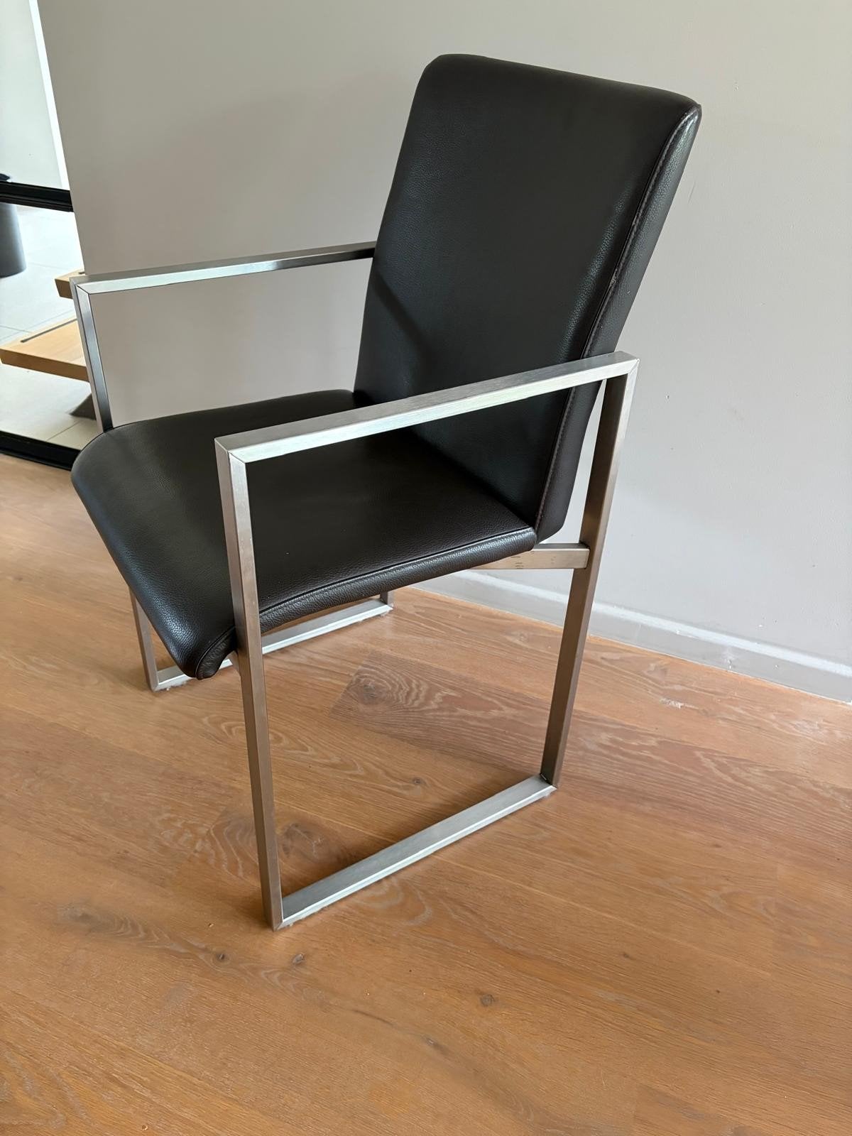 eetkamerstoelen, Huis en Inrichting, Stoelen, Ophalen, Overige kleuren, Leer, Vijf, Zes of meer stoelen