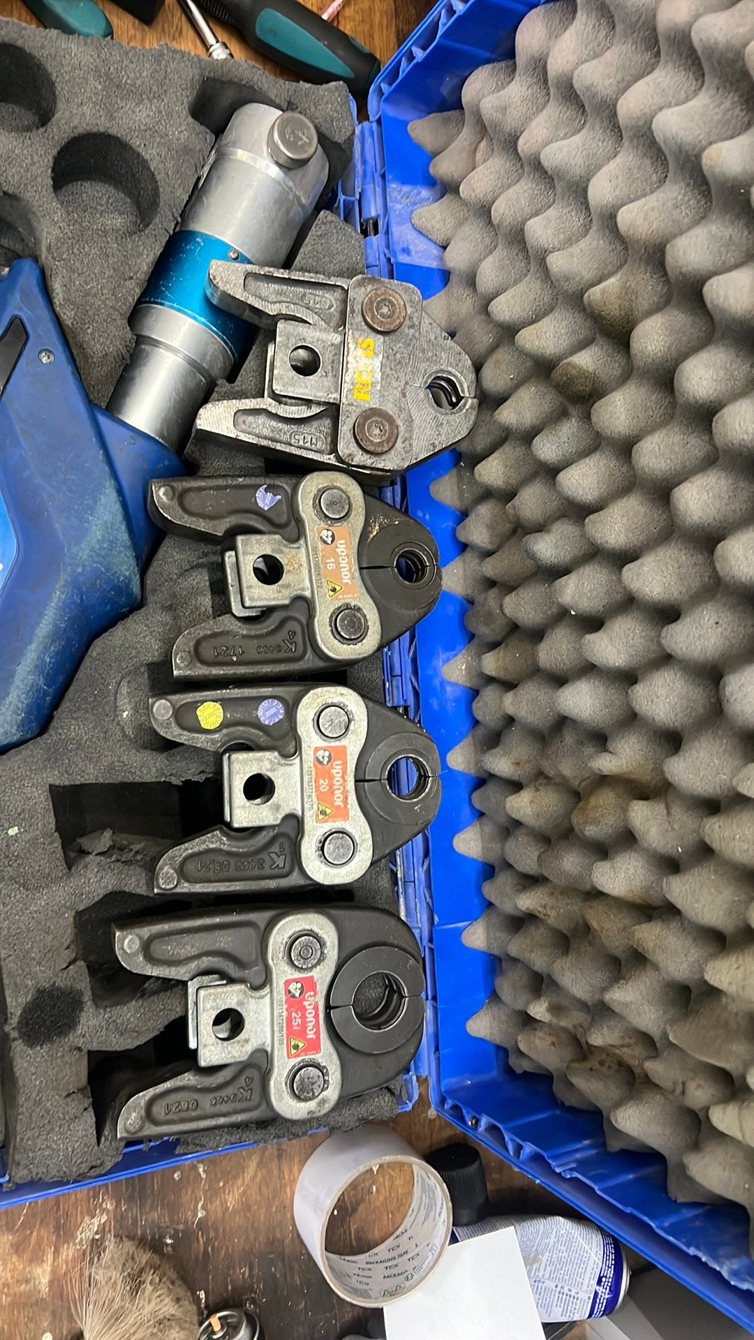 Perstang uponor up 110 inc 3 persbekken uponor, Ophalen of Verzenden, Zo goed als nieuw, Overige typen