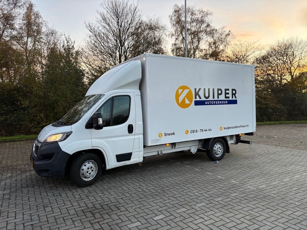 Peugeot Boxer Bakwagen + Laadklep, Auto's, Navigatiesysteem, Stof, 2420 kg, Wit