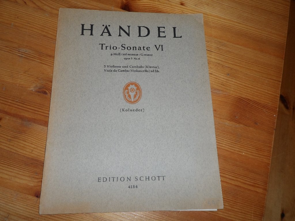G. F. Handel, Klassiek, Ophalen of Verzenden, Artiest of Componist, Viool of Altviool