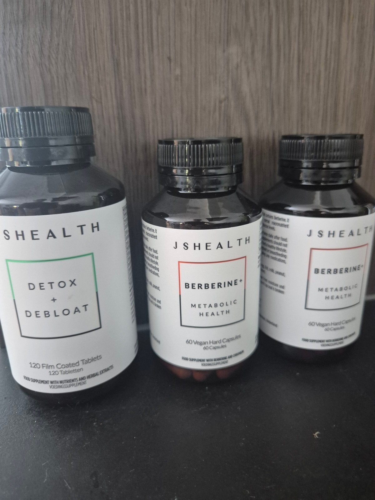 JSHealth Detox + Debloat & Berberine+ Supplementen, Ophalen of Verzenden, Nieuw, Overige typen
