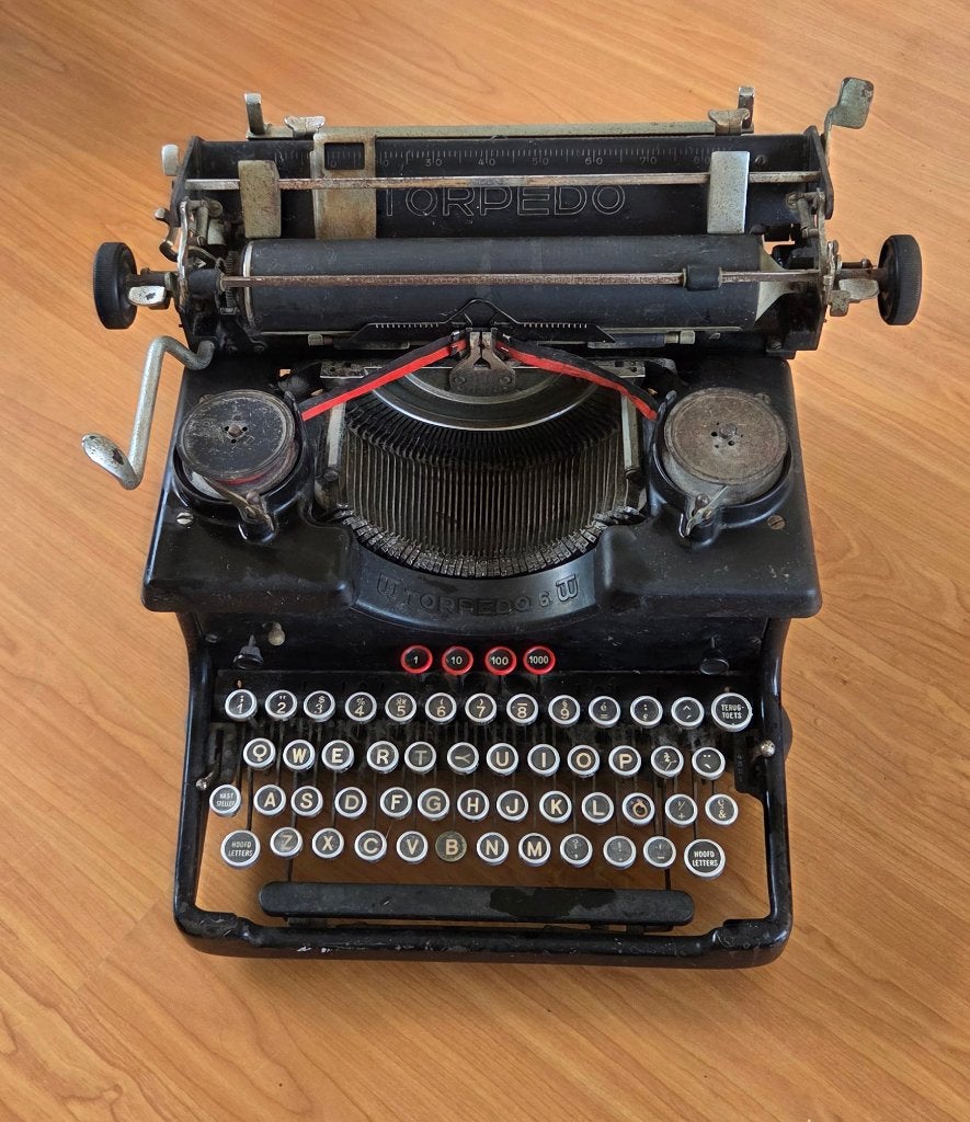 Torpedo 6 typemachine, Ophalen