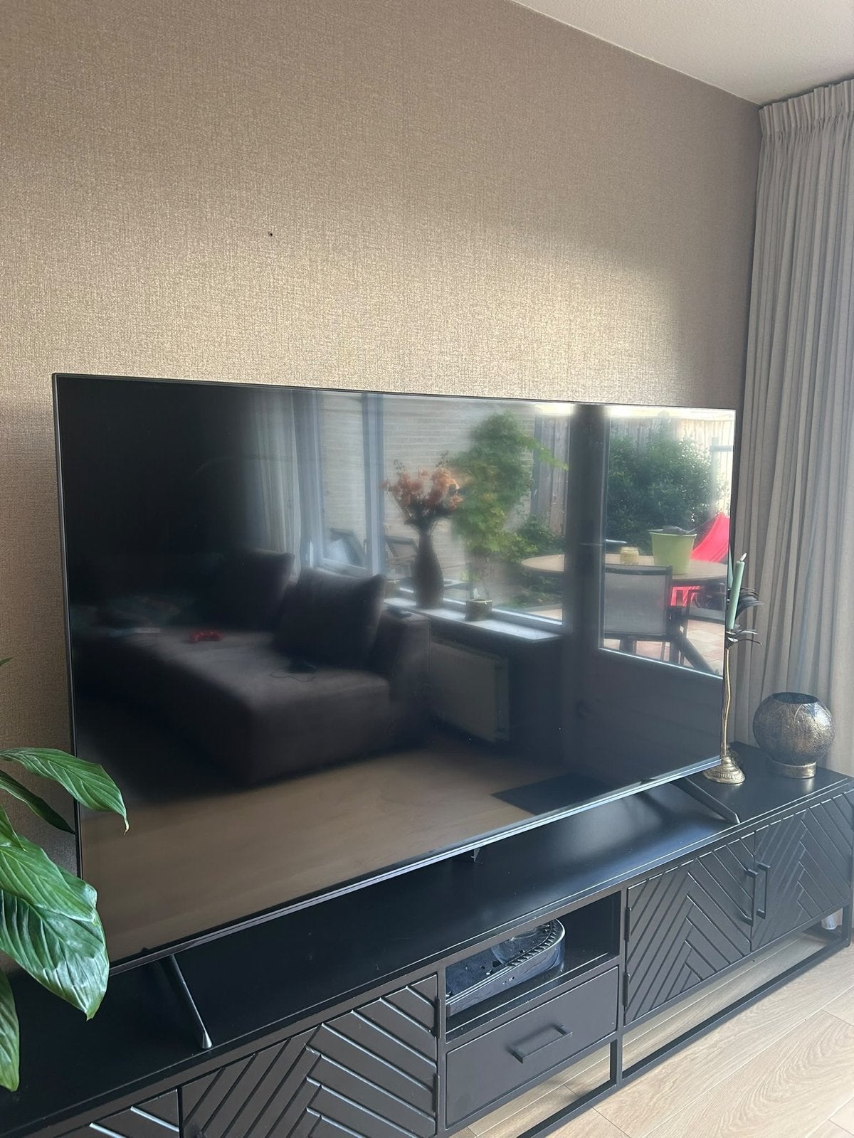 Hisense 75E7NQ Pro 2024 QLED Smart TV 75 inch (incl. bon), QLED, 120 Hz, Zo goed als nieuw, 100 cm of meer