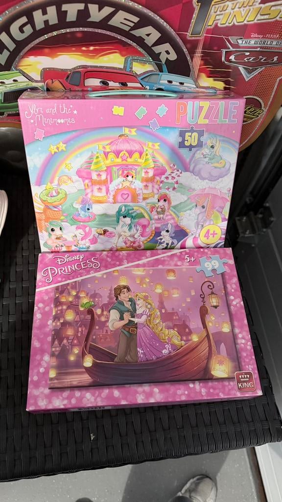 4 kinder puzzels, Ophalen of Verzenden, Zo goed als nieuw
