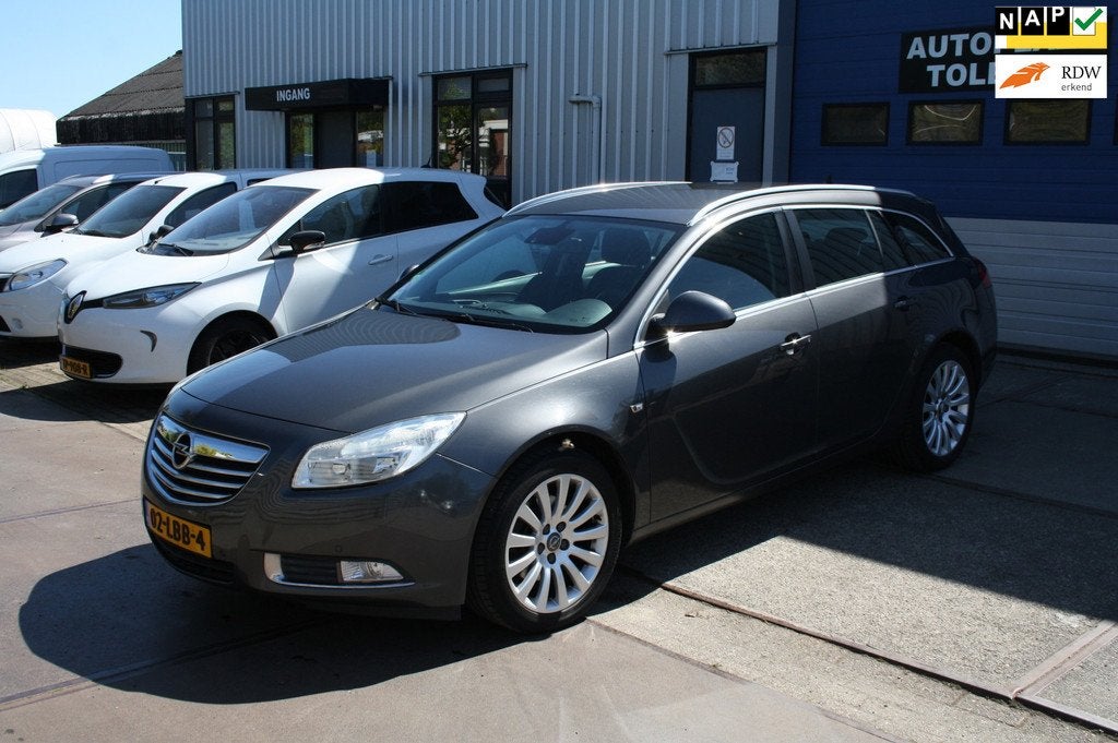 Opel Insignia Sports Tourer 1.6 T Edition *BJ'10*DEALER ONDE, Auto's, Opel, Euro 5, Stof, Gebruikt, Zwart