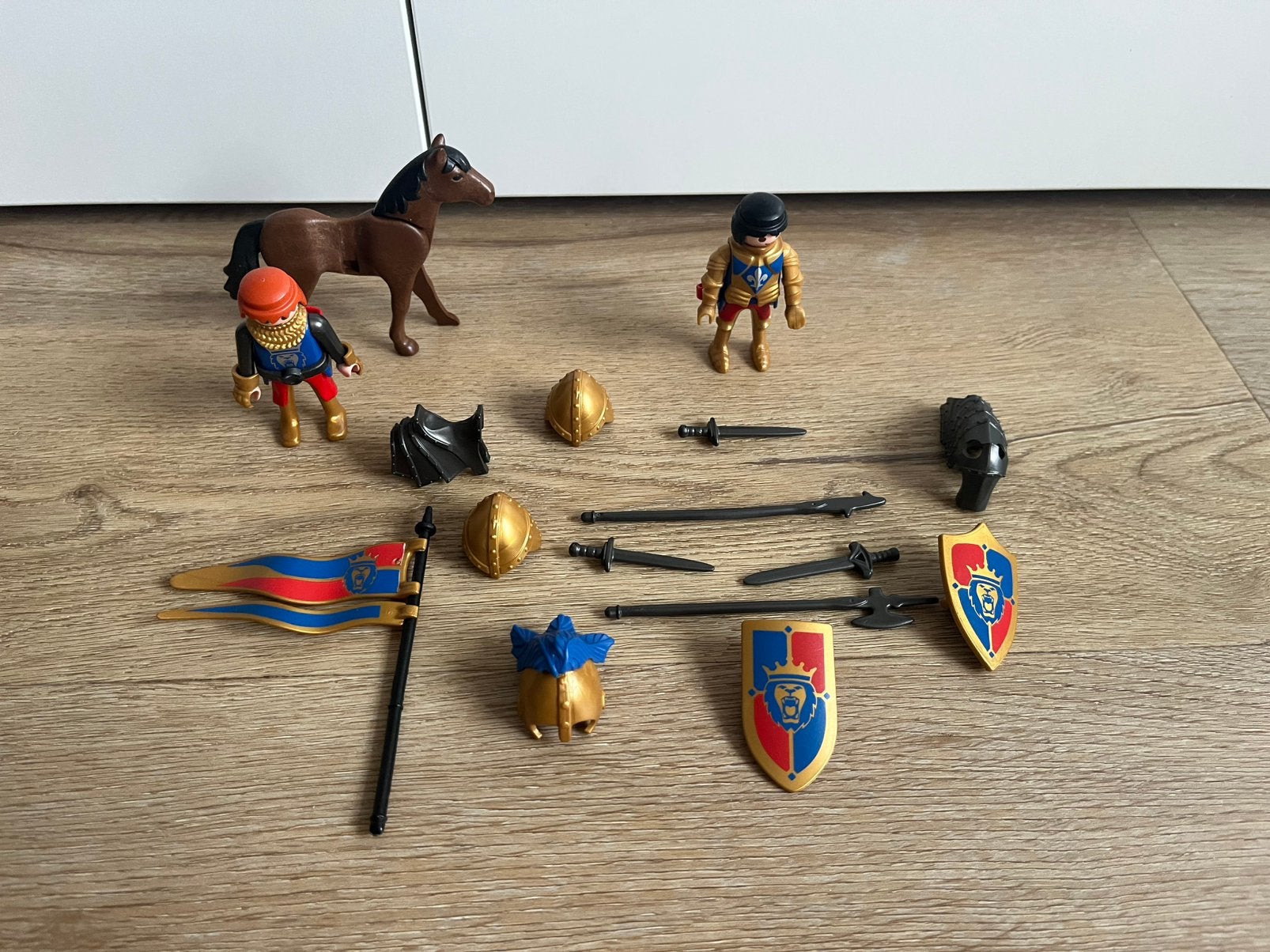 Playmobil ridders met paard code 6006, Complete set, Ophalen of Verzenden, Zo goed als nieuw, Knights