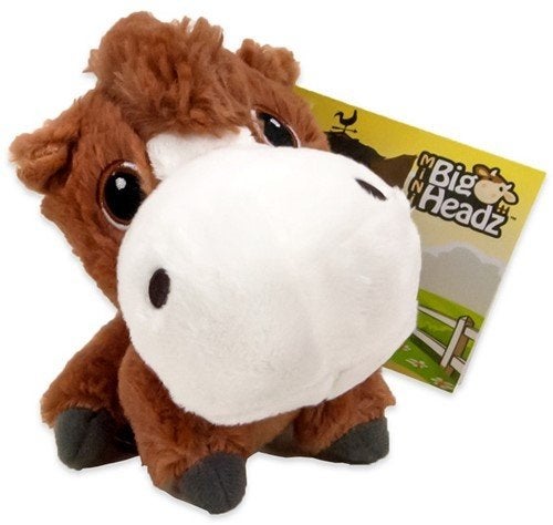 Big Headz Knuffel Schaap, Geit, Ezel of Paard, Kinderen en Baby's, Speelgoed | Knuffels en Pluche, Ophalen, Overige merken, Overige typen