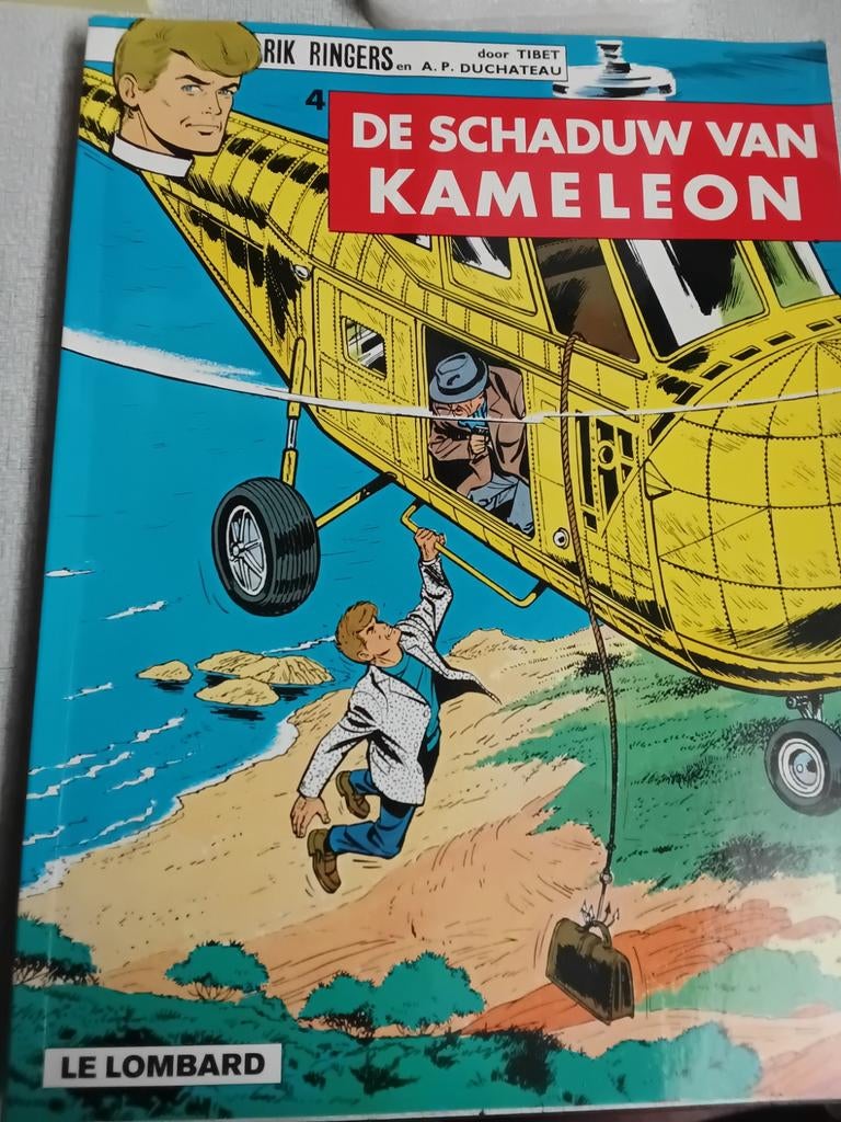 RIK RINGERS,NR.4, De Schaduw van KAMELEON., Boeken, Eén stripboek, Ophalen of Verzenden, Zo goed als nieuw