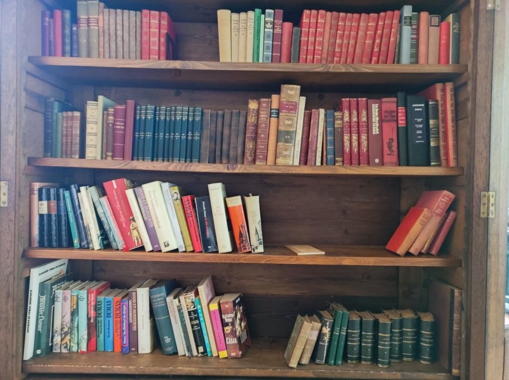 Collectie Alexandre Dumas – Partij (NL/DE/EN) met Catalogus, Boeken, Ophalen, Gelezen, Geschiedenis en Politiek