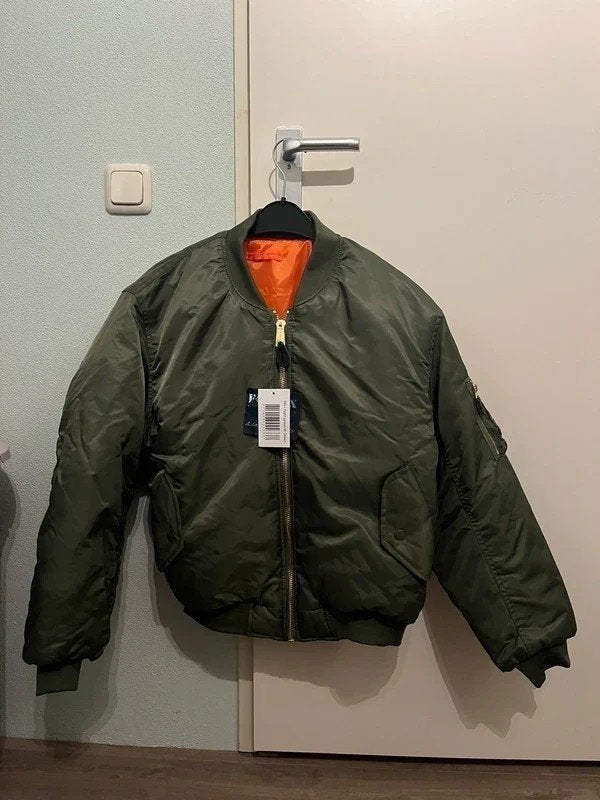 Groene MA-1 Fostex Bomberjack met prijskaart, maat L., Maat 52/54 (L), Nieuw, Ophalen of Verzenden, Fostex