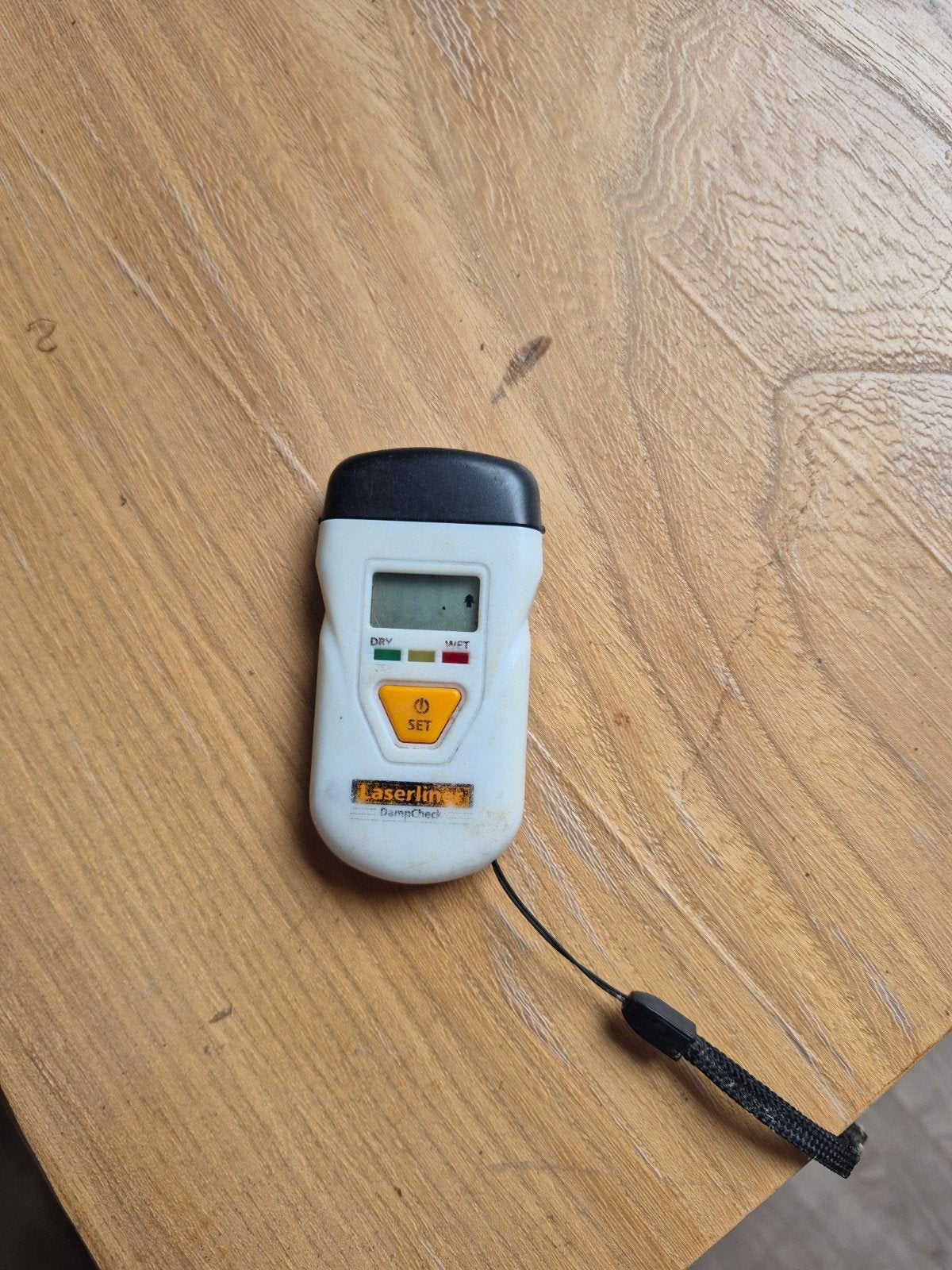 Laserliner DampCheck Vochtmeter, Doe-het-zelf en Verbouw, Meetapparatuur, Ophalen of Verzenden, Gebruikt, Vocht of Vloeistof