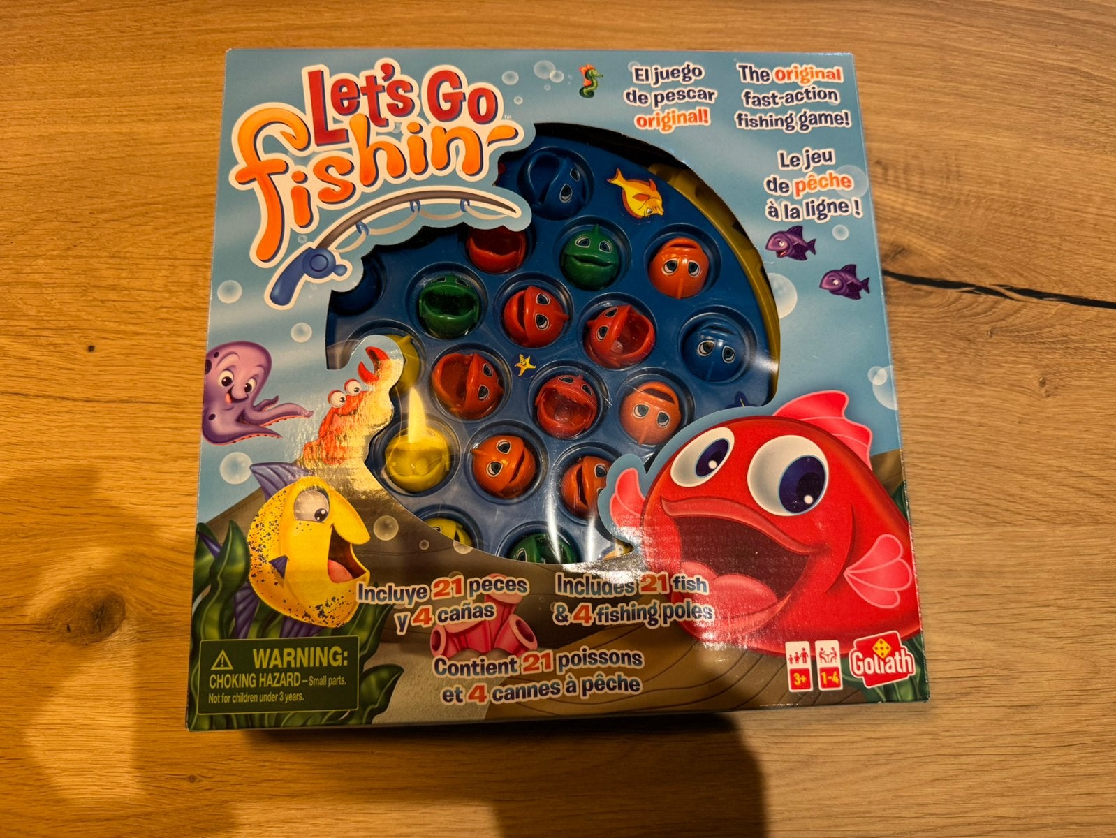 Let’s go fishing visspel visjes vangen vissen, Ophalen of Verzenden, Zo goed als nieuw