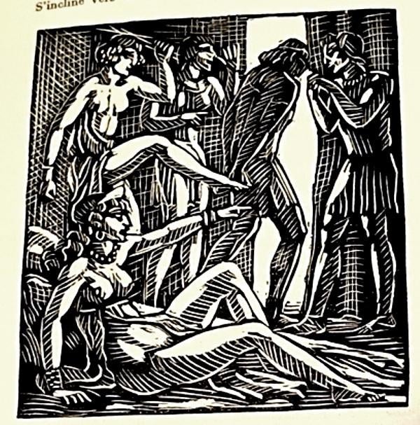 Le Satyricon de Petrone 1938 Drouart (il) gelim oplage 1/300, Ophalen of Verzenden