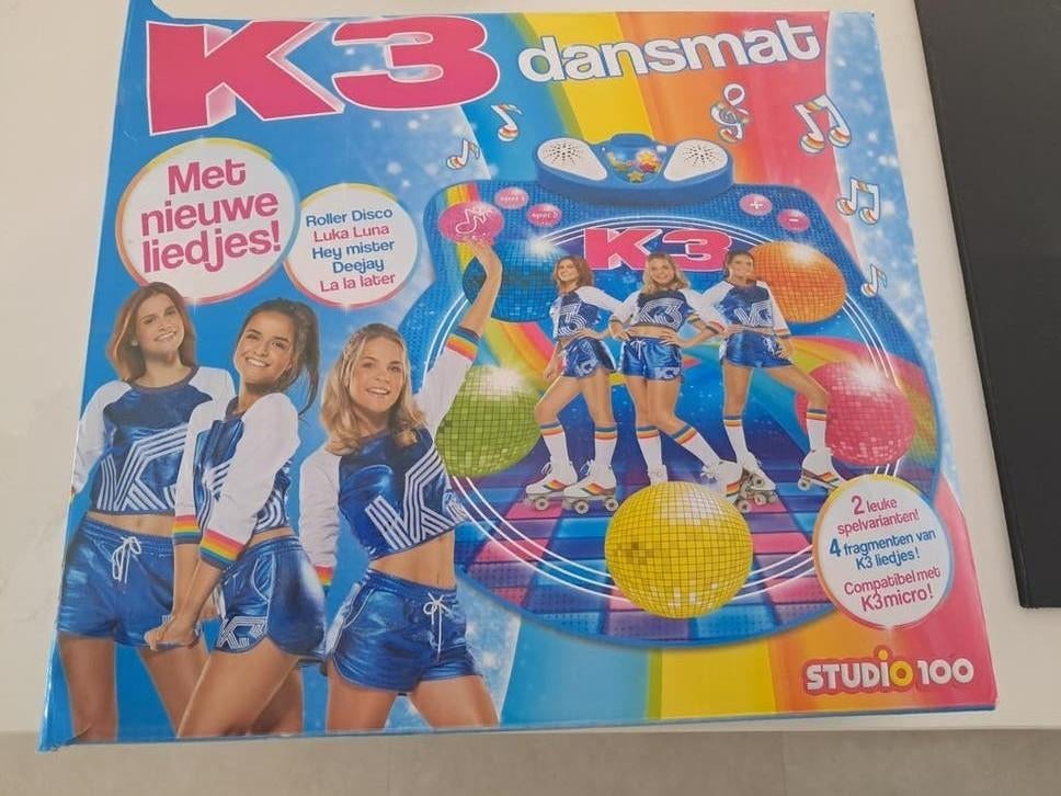 ‼️K3 Dansmat met Nieuwe Liedjes - Studio 100, Ophalen of Verzenden, Nieuw, Meisje